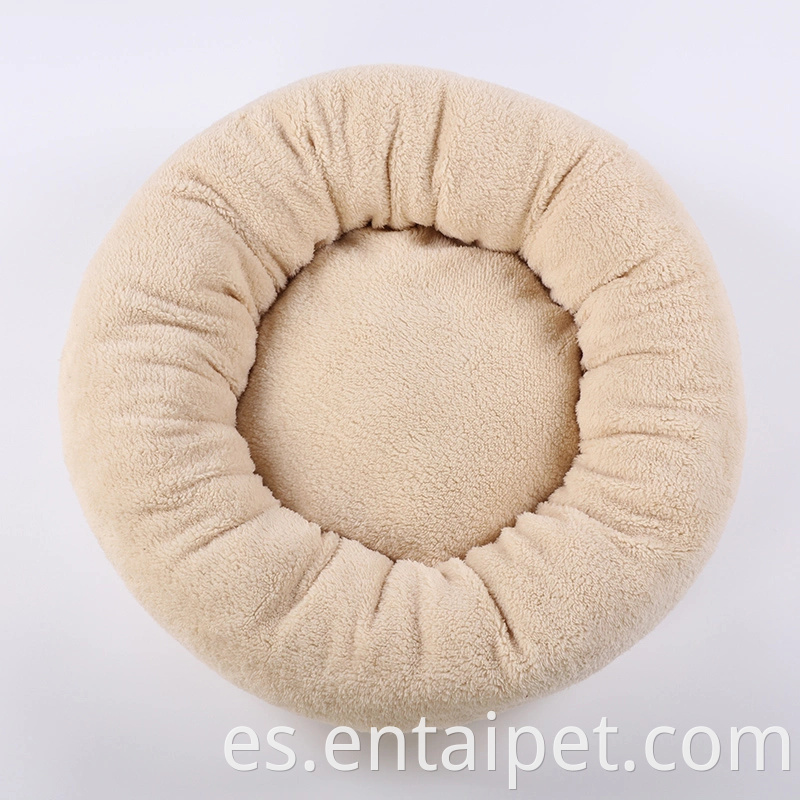 Suministros para mascotas Accesorios de invierno de lujo Fur Pet Dog Bed